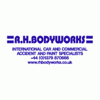 RH Bodyworks logo vector logo