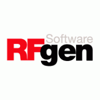 RFGen Software logo vector logo