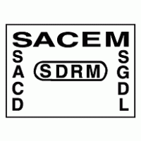 SACEM – SDRM – SACD – SGDL logo vector logo