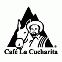 Cafe La Cucharita logo vector logo