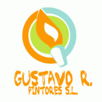 Gustavo r Pintores logo vector logo