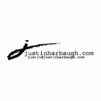 justinharbaugh.com logo vector logo