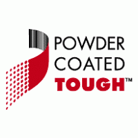 Powder Coated Tough logo vector logo