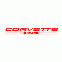 Corvette logo vector logo