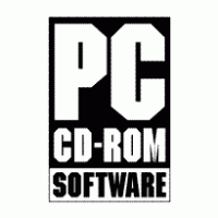 PC CD-ROM logo vector logo