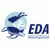 Emirates Diving Association (EDA) logo vector logo