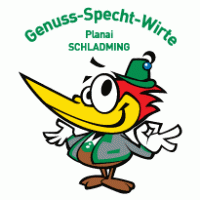 Genuss Specht Wirte Planai Schladming logo vector logo