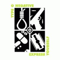 Type O Negative logo vector logo