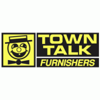 Town Talk logo vector logo