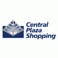 central plaza shopping logo vector logo