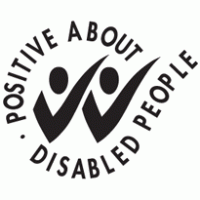 Positive about Disabled People logo vector logo