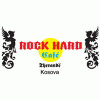 rock hard logo vector logo