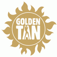 Golden Tan logo vector logo