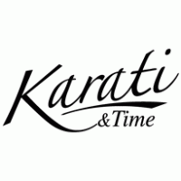 karati & Time logo vector logo