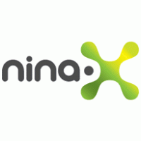 Nina X logo vector logo