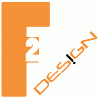 F2 Design logo vector logo