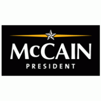McCain for President 2008 logo vector logo