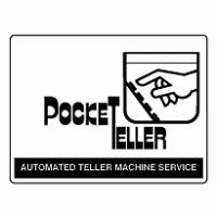 Pocket Teller ATM logo vector logo