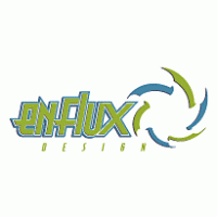 Enflux Design logo vector logo