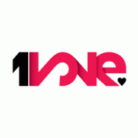 one2love logo vector logo