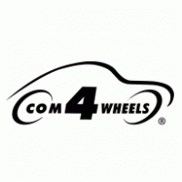 Com4Wheels logo vector logo