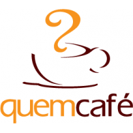 Quem Café logo vector logo