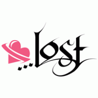 lost girl logo vector logo