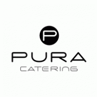 Pura Catering logo vector logo