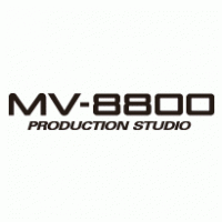 MV-8800 Production Studio logo vector logo