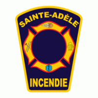 Pompiers Sainte-Adele logo vector logo