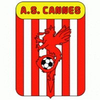AS Cannes (80’s logo) logo vector logo