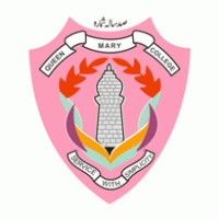 queen mary collage logo vector logo