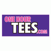 One Hour Tees logo vector logo