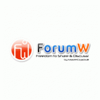 FORUM W logo vector logo