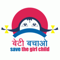 Save the Girl Child logo vector logo
