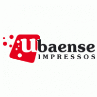 ubaense impressos logo vector logo