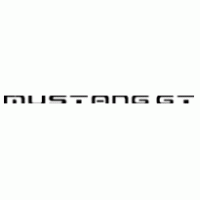 Mustang GT logo vector logo