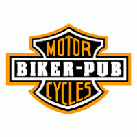 Biker-Pub logo vector logo
