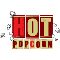 Hot PopCorn logo vector logo