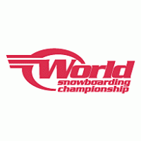 World Snowboarding Championship logo vector logo