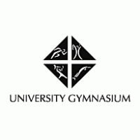 University Gymnasium logo vector logo