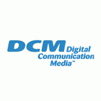 DCM logo vector logo