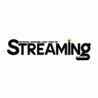 Streaming logo vector logo