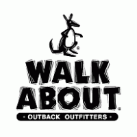 Walk About logo vector logo