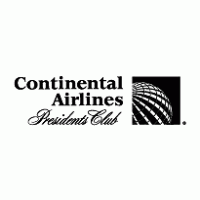 Continental Airlines Presidents Club logo vector logo