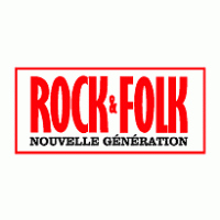 Rock & Folk logo vector logo