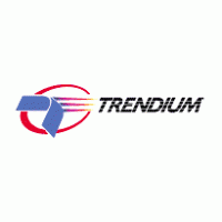 Trendium logo vector logo