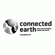 Connected Earth logo vector logo
