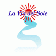 La Via del Sole logo vector logo