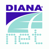 DianaNet logo vector logo